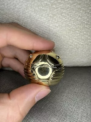One Of A Kind Harry Potter Brass Golden Snitch Proposal Ring Box • $500