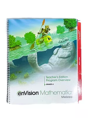 Envision Mathematics Teacher Edition Program Overview Grade 4 Mississippi • $4.99