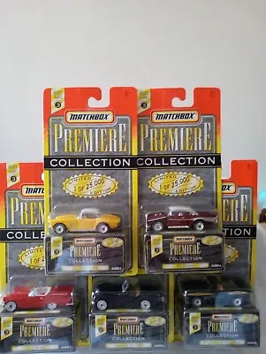 1995 Vintage Matchbox Premiere World Class Series 3 5 Of 6 Cars 1 Of 25000 Read • $42.98