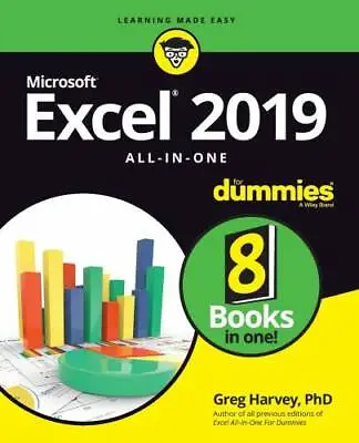 $17.09 • Buy Excel 2019 All-in-One For Dummies - Paperback By Harvey, Greg - GOOD