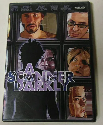 A Scanner Darkly DVD Keanu Reeves Robert Downey Jr Woody Harrelson Philip K Dick • $19.17