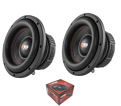 2 X 8  Subwoofer 800W 4 Ohm Single Voice Coil Bass Pro Car Audio DS18 SLC-8S • $133.76