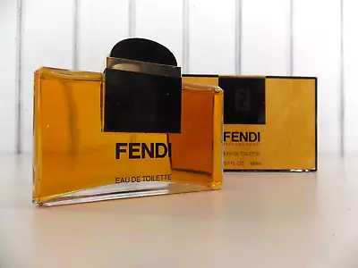 Vintage FENDI Perfume Eau De Toilette 3.3 Oz/ 100ML SPLASH Not Spray  Rare • $180