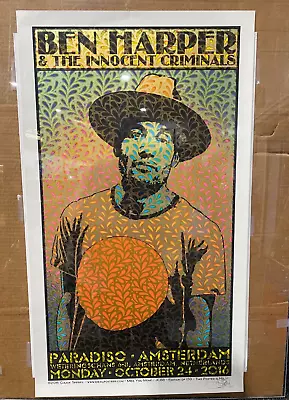 Chuck Sperry Ben Harper Amsterdam Hand Signed And Numbered By Artist PRINT • $224.99