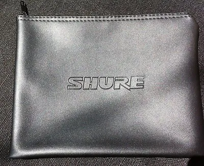 Shure SQUARE Sized Standard Vinyl Zippered Bag - Shure Part # 95B2324 • $7.95