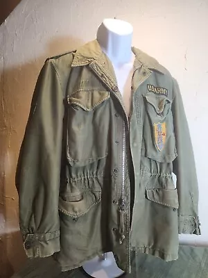 Korea War Era US M-1951 25th Infantry 4th Cavalry Regiment Field Jacket • $79.99