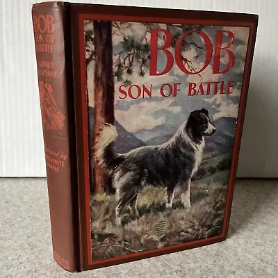 Bob Son Of Battle Alfred Ollivant Illustrated Marguerite Kirmse 1898 Dog Story • $20