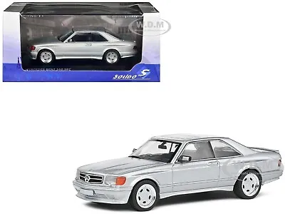 1990 Mercedes-benz 560 Sec Amg Widebody Silver 1/43 Diecast By Solido S4310903 • $27.99