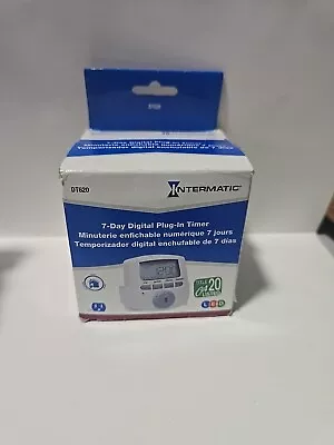 Intermatic 15 Amp Heavy Duty Plug-In 7-Day Digital Timer #DT620 • $25