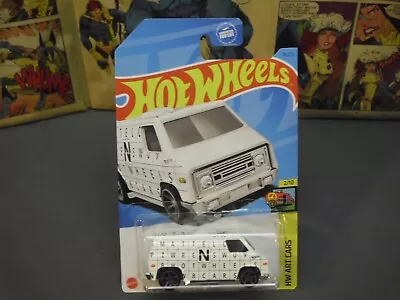 2023 Hot Wheels 70s Van White • $1.56