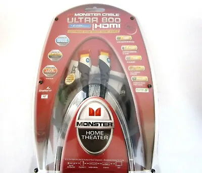 ULTRA 800 HDMI Monster Cable Home Theater Advanced High Speed Cable 4  NIP • $16