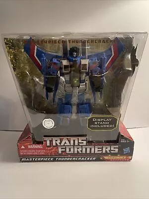 Hasbro Transformers Masterpiece Thundercracker Toys R Us Exclusive Tape Popped • $95