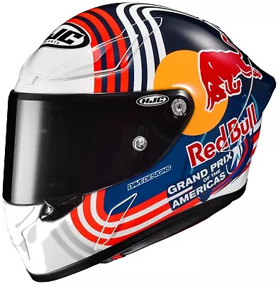 HJC RPHA 1N Red Bull Austin GP Motorcycle Helmet • $599.99