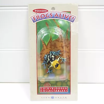 Arrow-poison Treefrog - Vintage Club Earth Frogs Alive! Pocket Frog Figure • $10