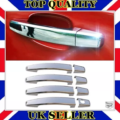 Chrome Door Handle Cover 4dr S.STEEL For VAUXHALL OPEL VECTRA C / SIGNUM 2002-UP • $30.96