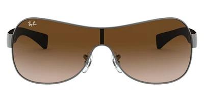 $150.13 • Buy Ray-Ban 0RB3471 Sunglasses Men Silver Aviator 32mm New 100% Authentic