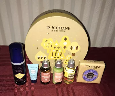 L'Occitane 6 Piece Set Cleansing Foam Amande Oil Shampoo Conditioner Soap Bar • $24.99