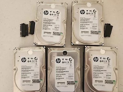 5 X Seagate 4TB ST4000NM0023 Constellation ES.3 SAS Hard Drive 20TB • $180