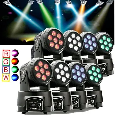 RGBW Moving Head Stage Lighting 105W LED DJ DMX Beam Bar Disco Party Light • $51.49