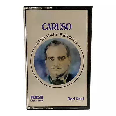 CARUSO: A Legendary Performer Red-Seal CRK1-1749 Cassette Tape 1976 RCA Records • $8.99