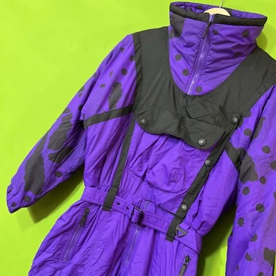 $91.83 • Buy Vintage Tyrolia WOMENS 10 Ski Snow Suit 80s