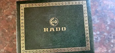 Rare Vintage Early Rado Green Watch Box Excellent Condition  • £120