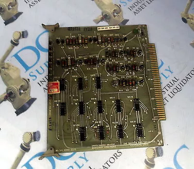 The Warner & Swasey 8940-251e Speed Range Drivers Auxiliary Function Pcb Board • $62.25