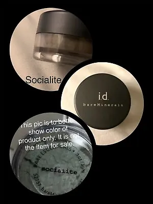 I.d. BareMinerals Glimmer Eyecolor 0.57g - SOCIALITE- NEW/SEALED NO BOX • $11