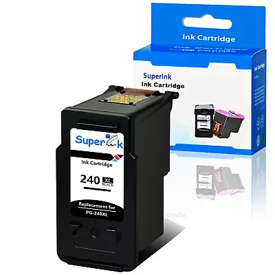 1x Black Ink Cartridge For Canon PG-240XL For MG2120 MG2220 MG3220 MG3620 MX452 • $19.96