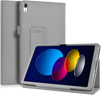 10.9 Inch Ipad 10Th Generation Case 2022 | Premium PU Leather Flip Case With Aut • £15.61