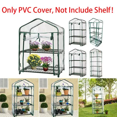 2/3/4/5 Tier PVC Cover Mini Greenhouse Outdoor Portable Green House Gardening • $17.99