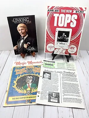 The Linking Ring Magic Manuscript Tops Inside Magic Tom Mullica Magazines • $24.95
