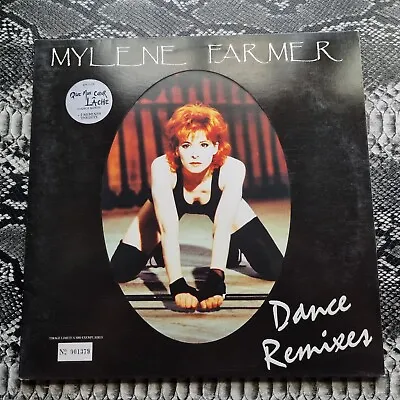 Mylene Farmer Dance Remixes Mint Numbered Double Vinyl LP  Very Rare Dance Remix • $124.49