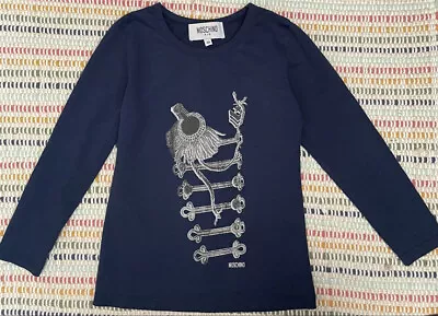 Moschino Kid Girls Longsleeve Shirt - Size 4A • $35