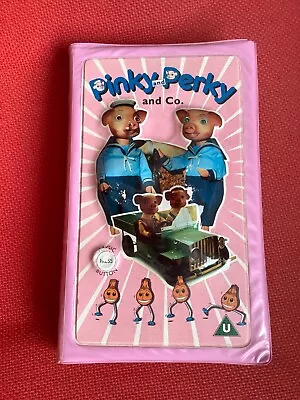 £7.99 • Buy Vintage Pinky & Perky And Co VHS Video Tape With 3D Case Rare!