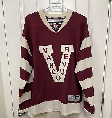 Vancouver Canucks Millionaires 2014 Heritage Classic Reebok Jersey Size M Nwot • $165.58