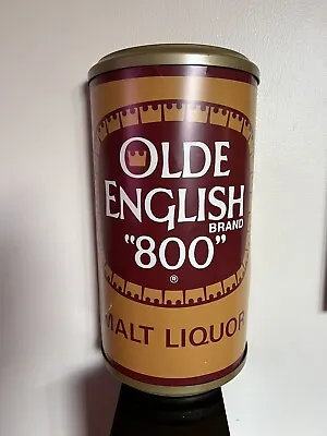 Vintage Olde English 800 Malt Liquor Beer Lighted Sign 1/2 Can 8 Ball 40 Oz • $110.93