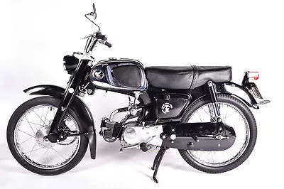 1965 HONDA SPORT 50 VINTAGE MOTORCYCLE POSTER PRINT 24x36 9MIL PAPER • $39.95