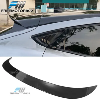 Fits 21-23 Ford Mustang Mach-E ABS Gloss Black Rear Roof Window Spoiler Wing • $65.99