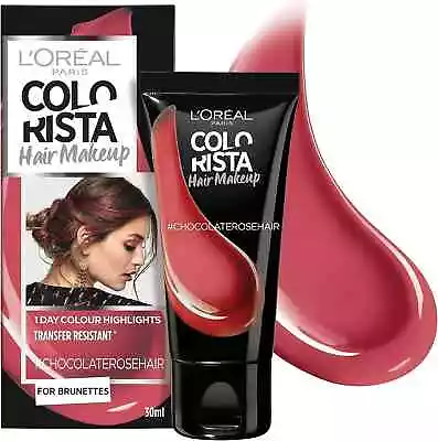LOREAL Colorista Hair Make Up Colour Highlights CHOCOLATEROSE • £4.85