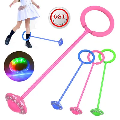 Ankle Flashing Skip Ball Skipit Ring Jumping Rope Exercise Skipping Fun Toy Gift • $9.95