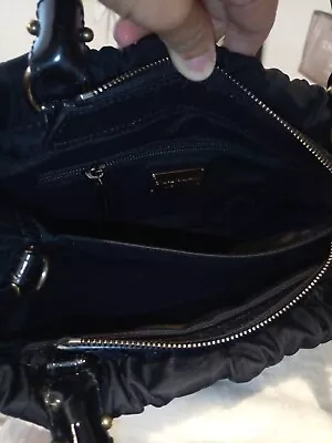 Authentic Salvatore Ferragamo Black 2 Way Nylon Bag • $625