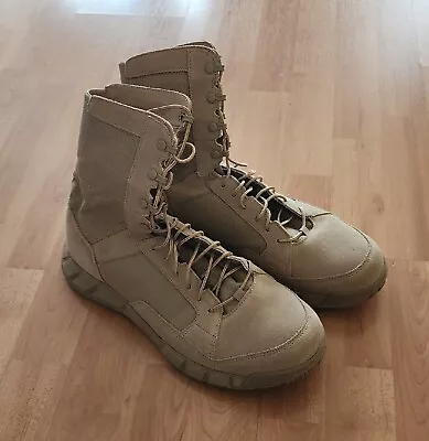 Oakley Standard Issue 11188-889 LT Assault Mens Desert Sz 11.5 Tactical Boots SI • $74.99