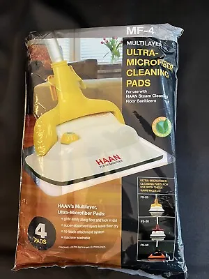 Haan Mf-4 Multilayer Ultra Microfiber Steam Cleaning 4 Pads  Fs-20 Fs-30 Fs-50 • $14.95