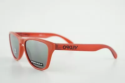 OJ9006-0853 Oakley Frogskins XS Kid's/Youth 53-16 Matte Red/Prizm Black Iridium • $78