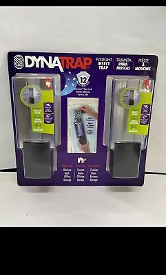 DynaTrap Flylight Indoor Insect Bug Trap Wall Plug-in Electric Light 2 Pack New • $55