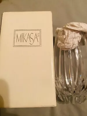 Mikasa Damocles 5.5” Slovenia Bud Vase Original Sticker Beautiful • $29.99