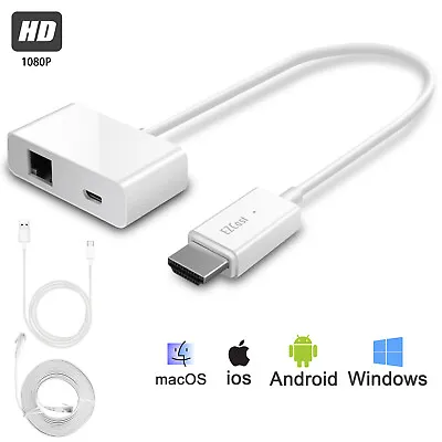 Wireless WiFi Display Dongle HDMI Adapter 4K 1080P Mirror Screen For Phone TV • $9.95