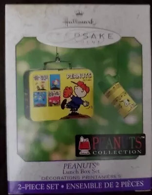 🐦🌟💖 Vintage 2000 Hallmark Keepsake Ornament Peanuts Collection Lunchbox. • $12.99