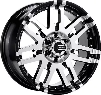 Mamba M2X 17x8 Silver And Gloss Black Aluminum Wheel Rim 6x139.7 • $149.99